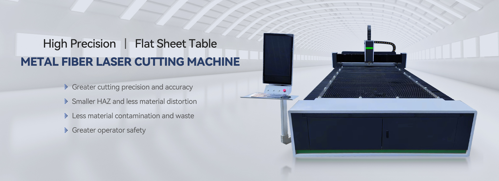 metal fiber laser cutting machine
