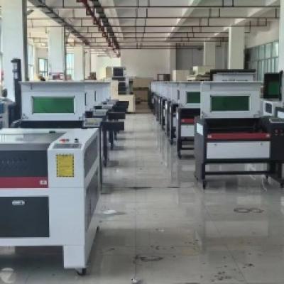CO2 Laser engraving and cutting machine loading container