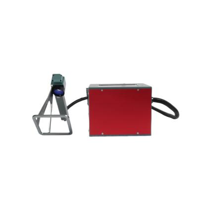 portable handheld laser marking machine using